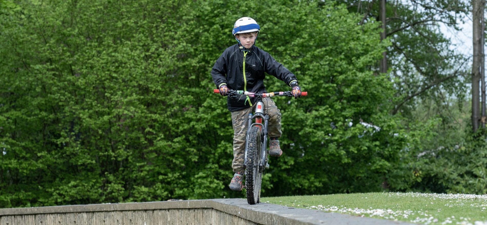 boy on a bike