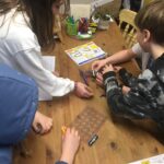 students working
